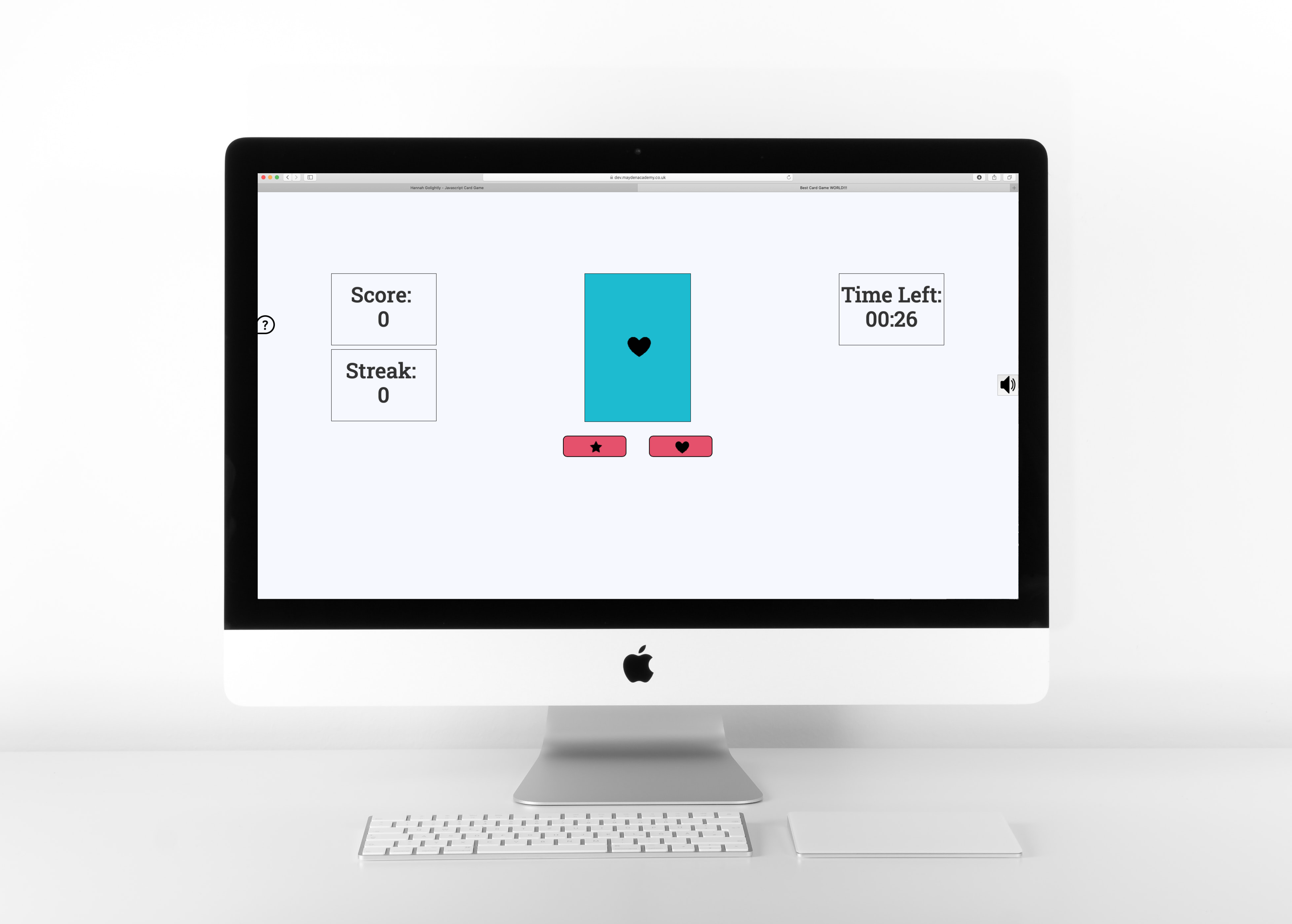 Card Game Page