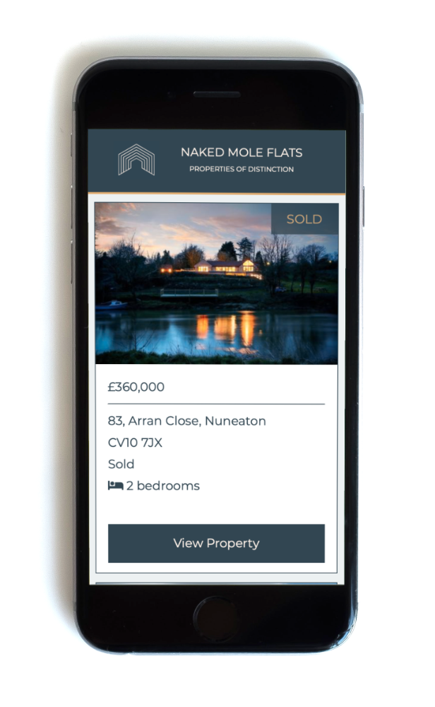 Estate Agents Site Mobile